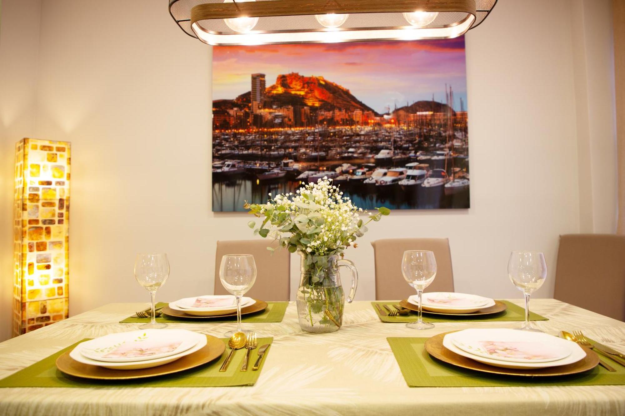 Luxury New Apartment City Centre & Beach, Alicante Kültér fotó